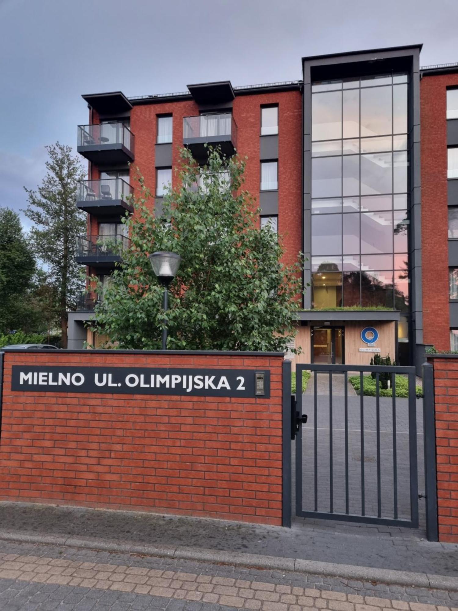 Apartament Morski - Olimpijska 2, Mielno 미엘노 외부 사진